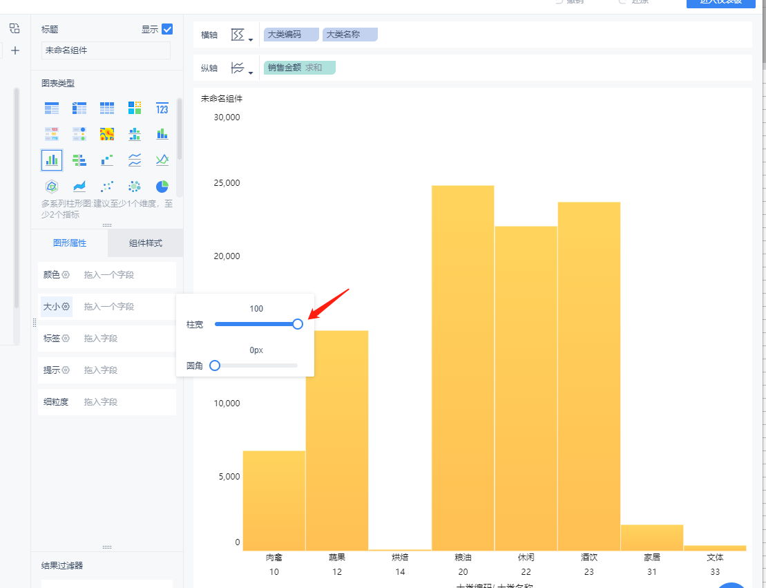 请问finebi里的直方图是怎么画的？ - 我的帆软